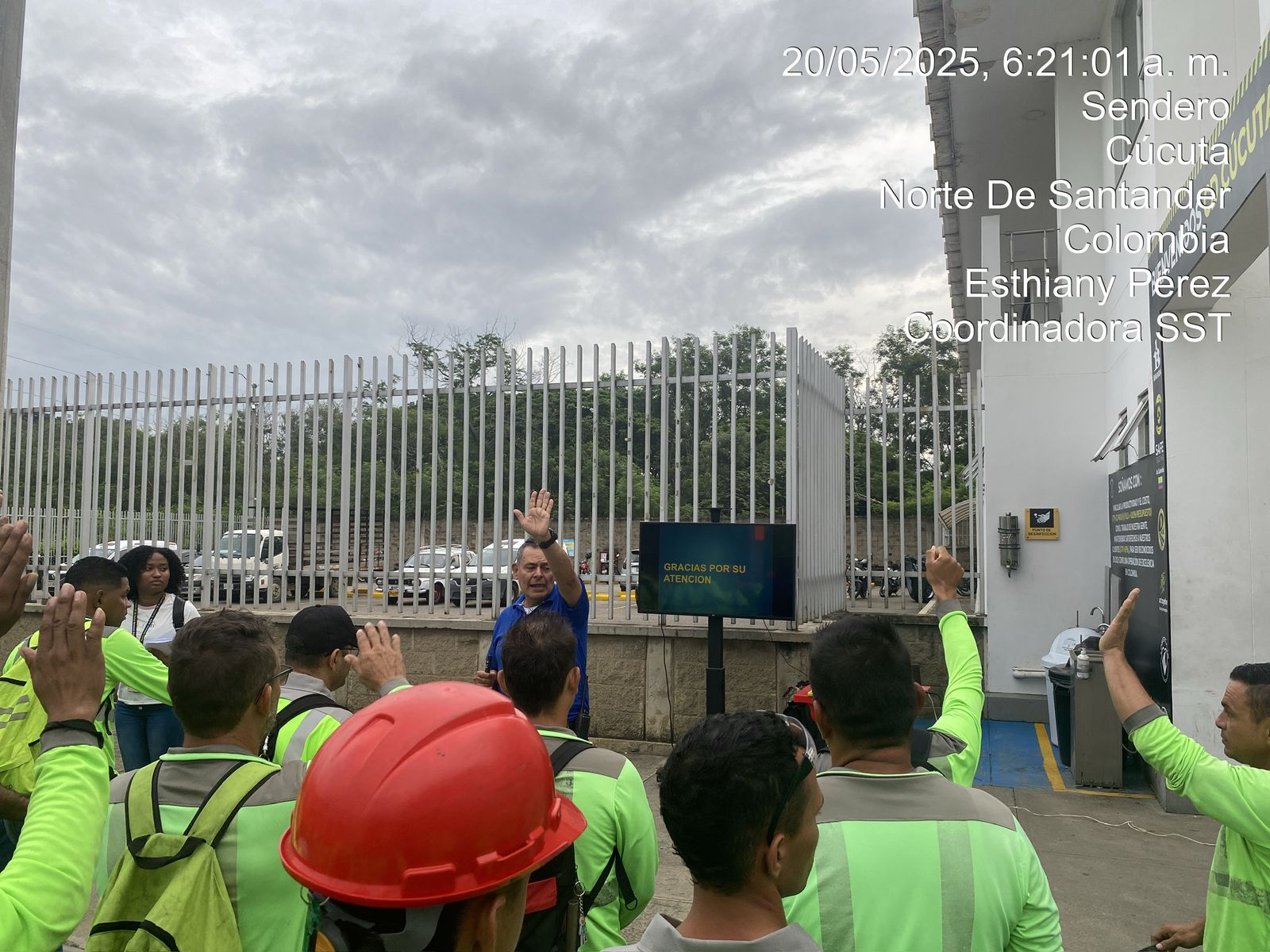 Evidencia de capacitación